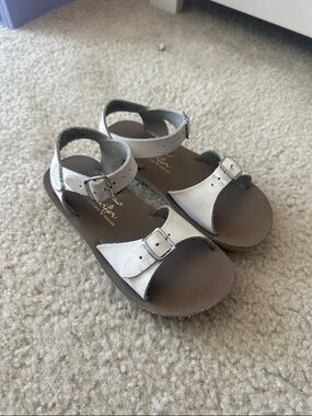 Toddler white Sun-San Surfer Sandals